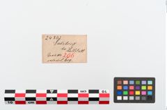 Etiketten zu Bronzemehrkopfnadel (NHMW-PRAE-024303)